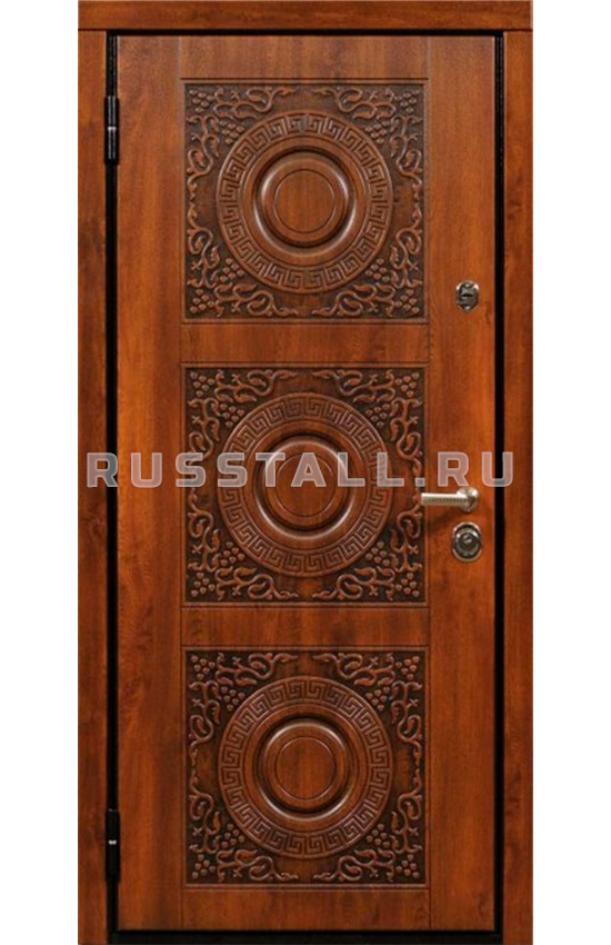 Железная входная дверь с МДФ RS1