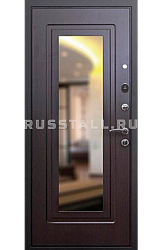Стальная входная дверь с зеркалом RS72 - Изображение